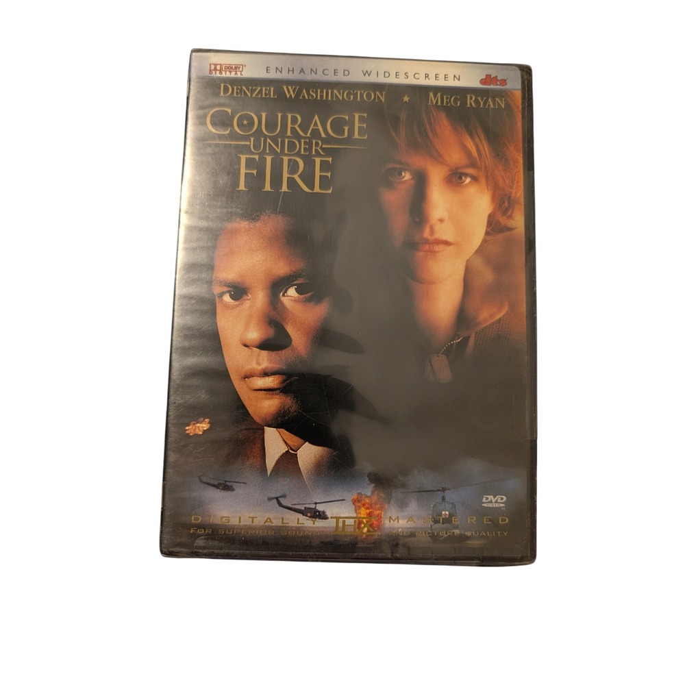 Courage Under Fire DVD Denzel Washington Matt Damon Meg Ryan 1996 THX Military